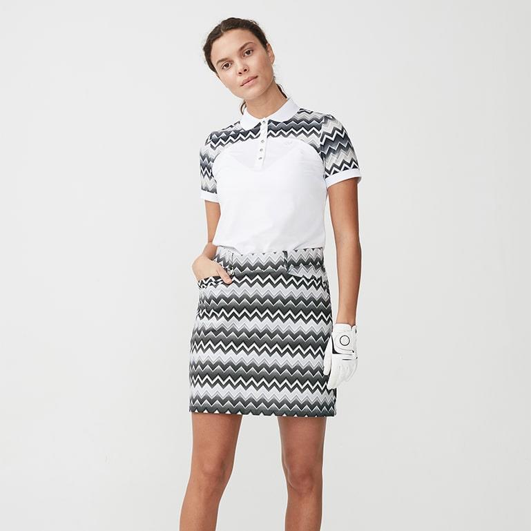 Rohnisch Move Skort Zigzag Sand